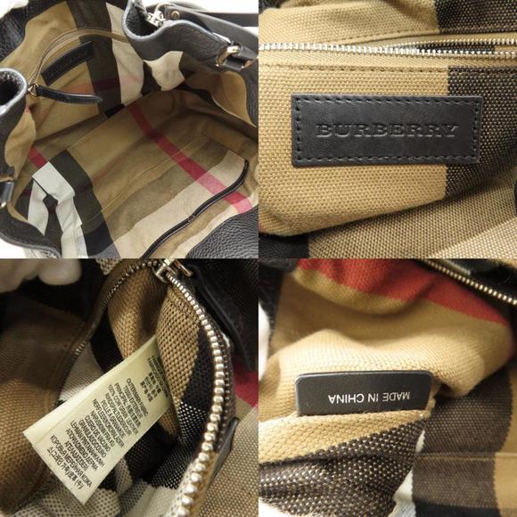 BURBERRY Leather Tote Bag - Picture 5 of 11